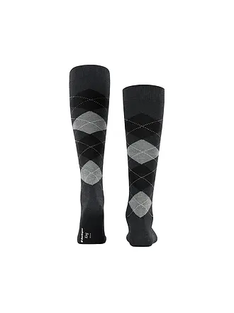 BURLINGTON | Chaussettes montantes KING pour homme | grau